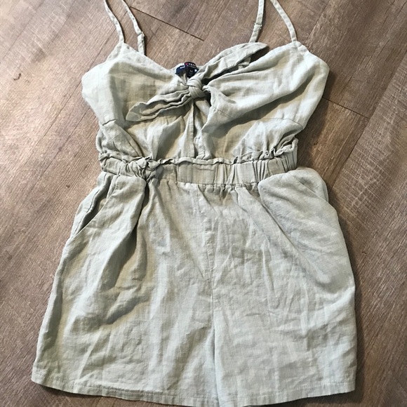 one clothing Pants - One Clothing medium olive green romper